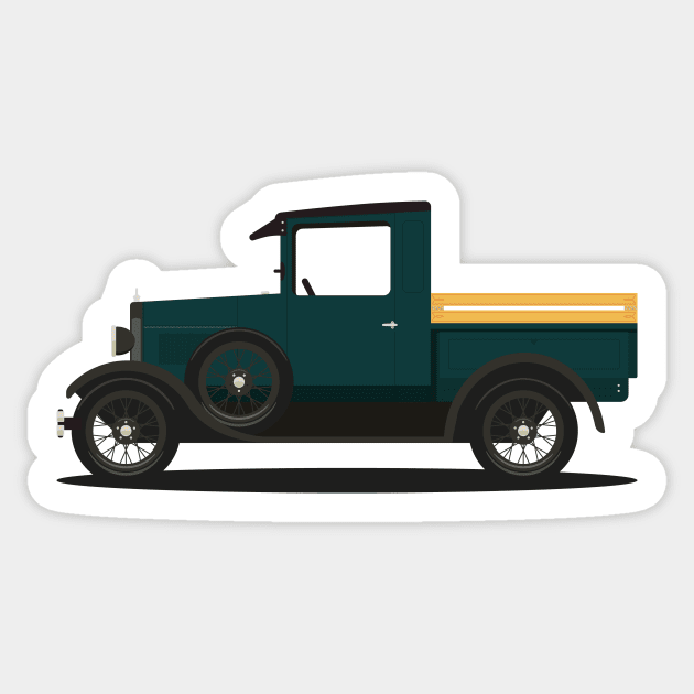 1928 Model A Pickup Sticker by beopots